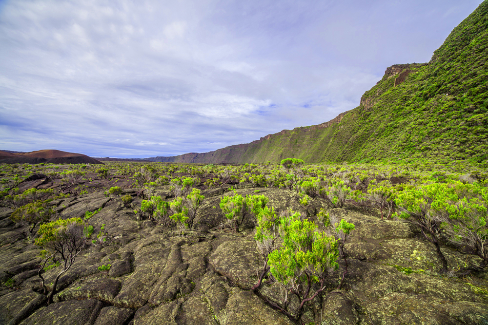 volcanoes on Reunion island