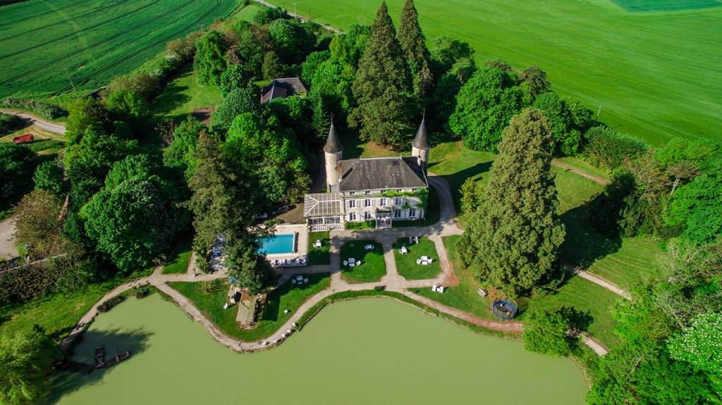 immobilier-chateau aerial photographer bordeaux